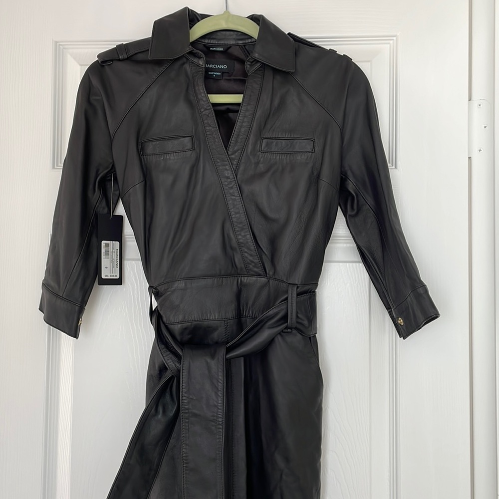 Brand new, never worn, very cute soft leather dress.